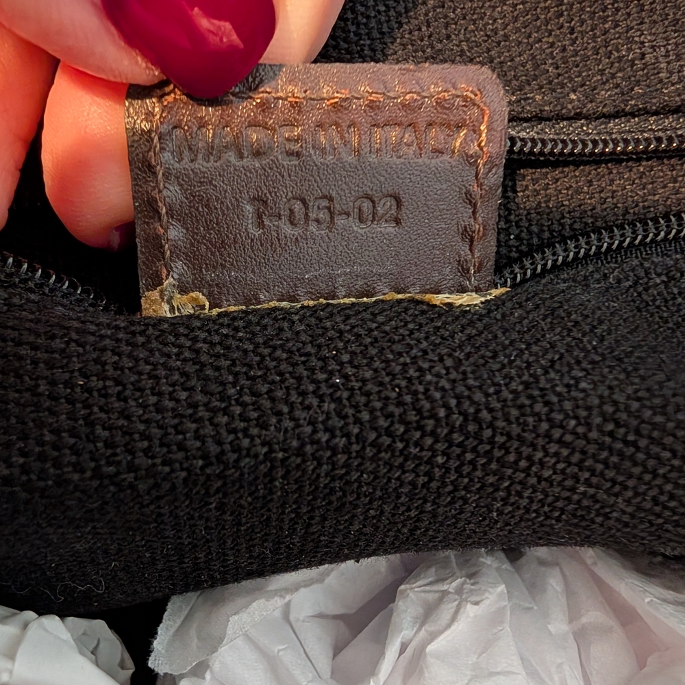 Burberry Haymarket Satchel - Picture 6 of 12
